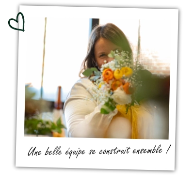 Une belle équipe se construit ensemble