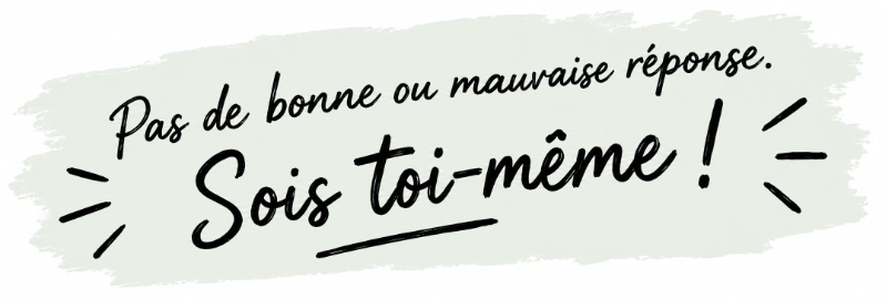 Sois toi-même